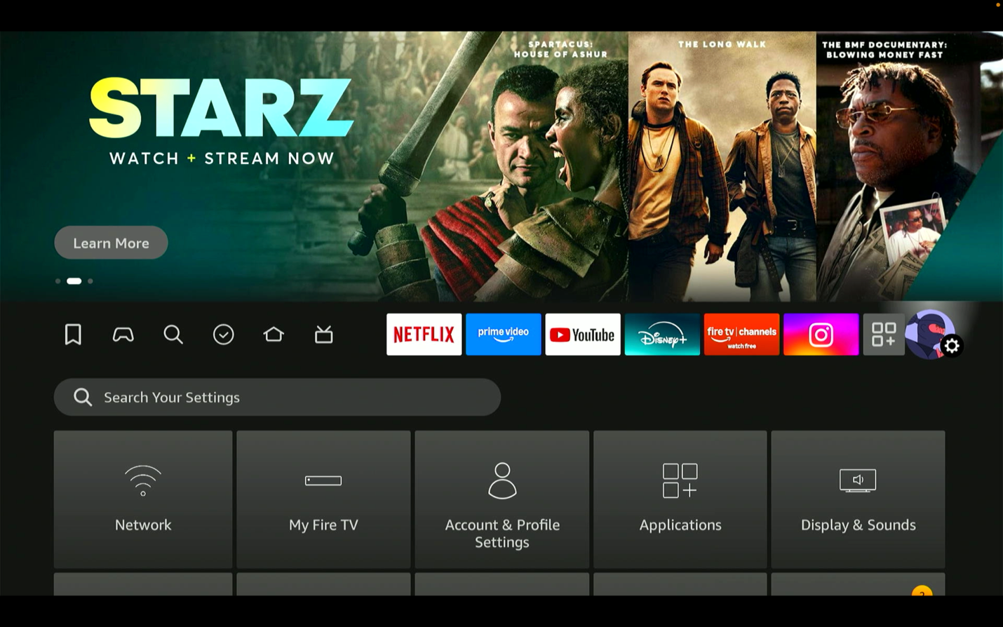 Select My Fire TV