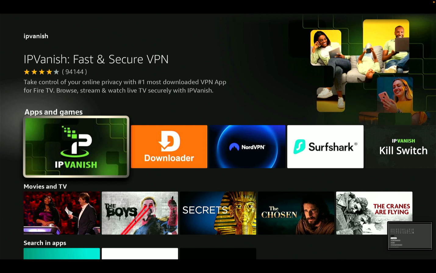 Download and install IPVanish